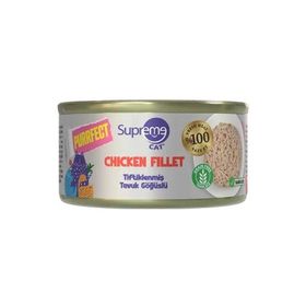 Supreme Cat Purrfect Tiftiklenmiş Tavuk Göğüslü 70 gr Yetişkin Kedi Konservesi