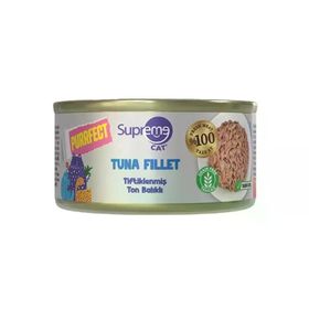 Supreme Cat Purrfect Tiftiklenmiş Ton Balıklı 70 gr Yetişkin Kedi Konservesi