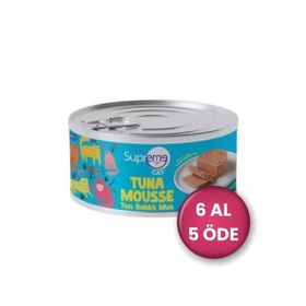 Supreme Cat Ton Balıklı Püre 6x85 gr Yetişkin Kedi Konservesi