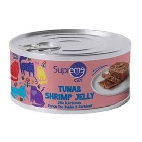 Supreme Cat Ton Balıklı ve Karidesli 85 gr Yaş Kedi Mama
