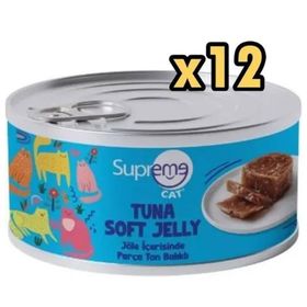 Supreme Cat Ton Balıklı Yaş 12x85 gr Kedi Mama
