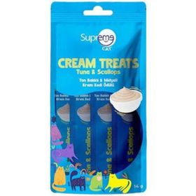 Supreme Crema Ton ve Karidesli 4x14 gr Ek Besin ve Kedi Ödülü