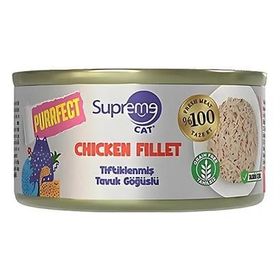 Supreme Tiftiklenmiş Tavuk Göğüs Etli 70 gr Kedi Maması
