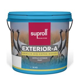 Suproll Extreıor-A Beyaz 001 20 kg Akrilik Dış Cephe Boyası