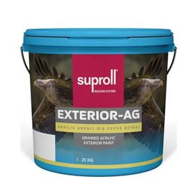 Suproll Extreıor-Ag Bordo 725 25 kg Akrilik Grenli Dış Cephe Boyası