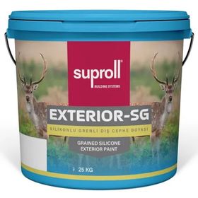 Suproll Extreior-Sg Çöl Kumu 061 25 kg Silikonlu Grenli Dış Cephe Boyası