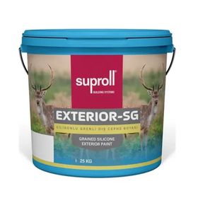 Suproll Extreior-Sg Şeker Pembe 373 25 kg Silikonlu Grenli Dış Cephe Boyası