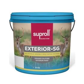 Suproll Extreior-Sg Yalı Pembe 401 25 kg Silikonlu Grenli Dış Cephe Boyası