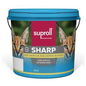 Suproll Sharp Kasırga 331 15 lt Saf Akrilik Dış Cephe Boyası
