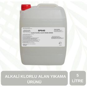 Supta 5 lt Profesyonel Alkali Klorlu Köpüklü Alan Yıkama Maddesi