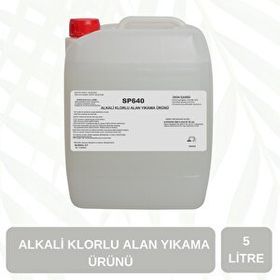 Supta 5 lt Profesyonel Alkali Klorlu Köpüklü Alan Yıkama Maddesi