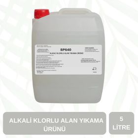 Supta 5 lt Profesyonel Alkali Klorlu Köpüklü Alan Yıkama Maddesi