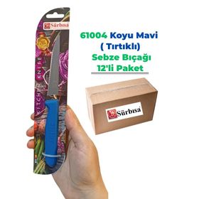 Sürbısa 61004LZ 12 Adet Koyu Mavi Sebze Bıçağı