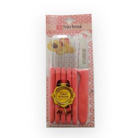 Sürbisa 61007 Nar Çiçeği 6 Parça Meyve Takım Bıçağı
