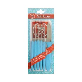 Sürbisa 61007 Turkuaz Saplı 6 Parça Meyve Bıçağı