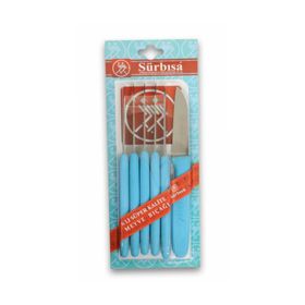 Sürbisa 61007 Turkuaz Saplı 6 Parça Meyve Bıçağı