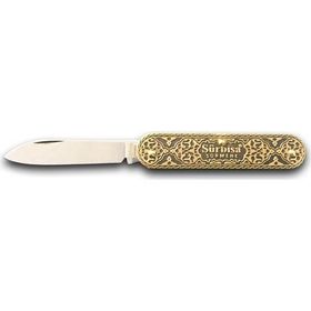 Sürbisa 61803 5,5 cm Sürmene Prinç İşlemeli Çakı Tek Bıçaklı