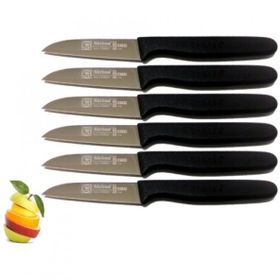 Sürbisa Sürmene 061007 6Lı Set Siyah Meyve Bıçağı