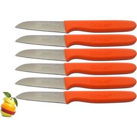 Sürbisa Sürmene 061007 6Lı Turuncu Meyve Bıçağı Set