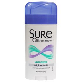 Sure Original Solid Unscented Anti-Perspirant 76 gr Kokusuz Deodorant