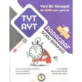 Süre Yayınları TYT AYT Paragraf Soru Bankası
