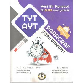 Süre Yayınları TYT AYT Paragraf Soru Bankası
