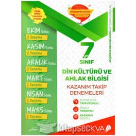 Süreç Yayın Dağıtım 7. Sınıf Sosyal Bilgiler ve Din Kültürü Ahlak Bilgisi Öğretici Kazanım Denemeler