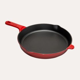 Sürel Kırmızı 27 CM Dayanıklı Döküm Kızartma Tavası
