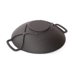 Sürel Siyah 35 cm Döküm Demir Wok Tava