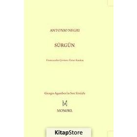 SÜRGÜN - ANTONIO NEGRI