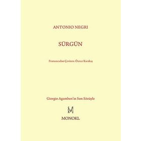 SÜRGÜN - ANTONIO NEGRI