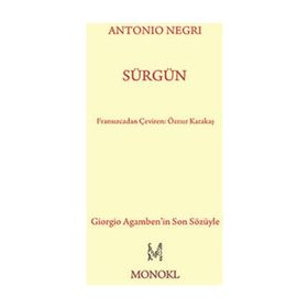 SÜRGÜN - ANTONIO NEGRI