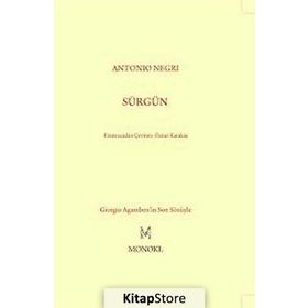 SÜRGÜN - ANTONIO NEGRI