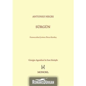 SÜRGÜN - ANTONIO NEGRI