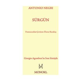 SÜRGÜN - ANTONIO NEGRI
