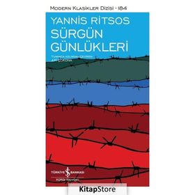 Sürgün Günlükleri - Yannis Ritsos - İş Bankası Kültür Yayınları