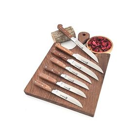 Sürlaz Handmade Meyve Sebze Ekmek 7 Parça Bıçak Seti