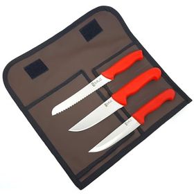 Sürlaz Red Pratik Mutfak Salata Et Meyve 4 Parça Bıçak Seti