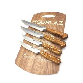 Sürlaz Sürmene Et Ekmek Sebze Meyve Mutfak 4 Parça Bıçak Set