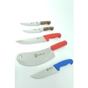 Sürlaz Sürmene Satırlı Mutfak Et Ekmek Sebze Bıçak Seti