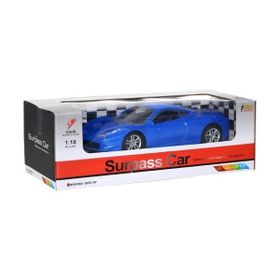 Surpass Car 1/18 Mavi Pilli Uzaktan Kumandalı Araba