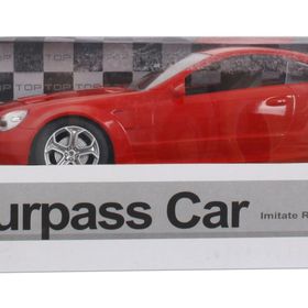 Surpass Car 1:18 Pilli Kırmızı Uzaktan Kumandalı Araba
