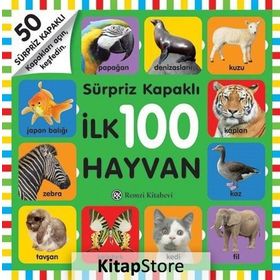 Sürpriz Kapaklı İlk 100 Hayvan - kollektif