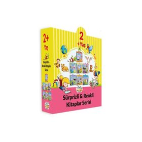 Sürprizli Renkli Kitaplar (2+ Yaş) - 7 Kitap Set - 0-6 Yaş Yayınları