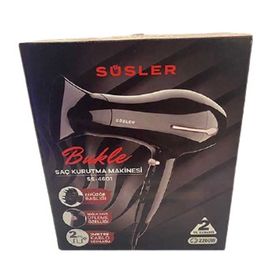 Süsler Ss-4601 Bukle Siyah Saç Kurutma Makinesi