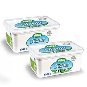 Sütaş 1 kg Süzme Yoğurt (2 adet)