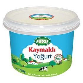 Sütaş 1750 kg Kaymaklı Yoğurt