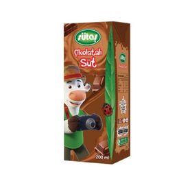Sütaş 180 ml Çikolatalı Süt (6 adet)