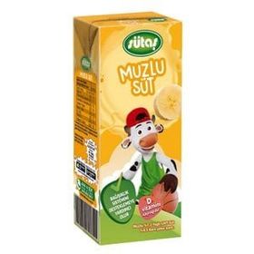 Sütaş 200 ml Muzlu Süt