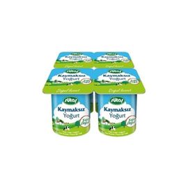 Sütaş 4'lü 125 gr Kaymaksız Yoğurt